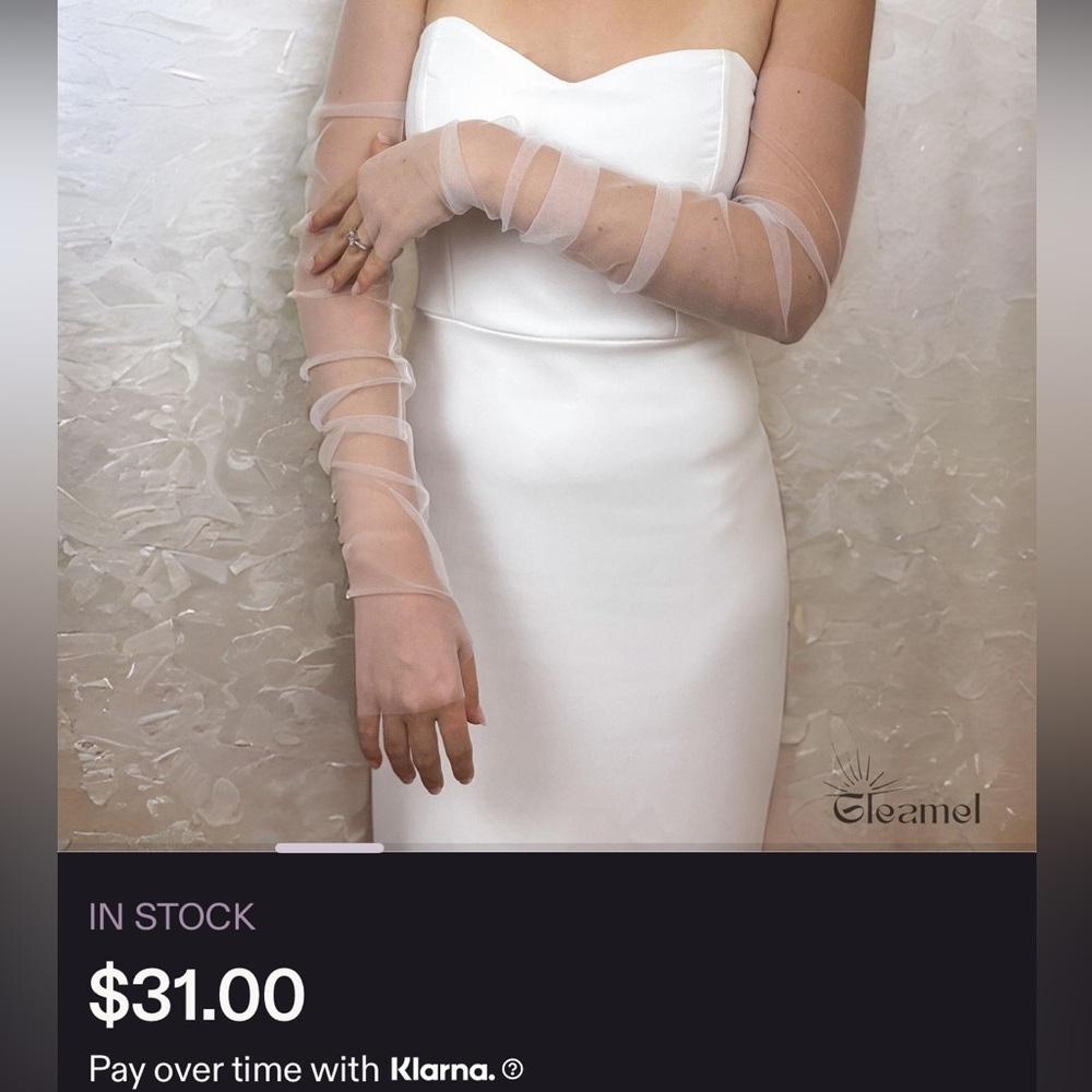 Tulle Bridal Wedding Dress Sleeves